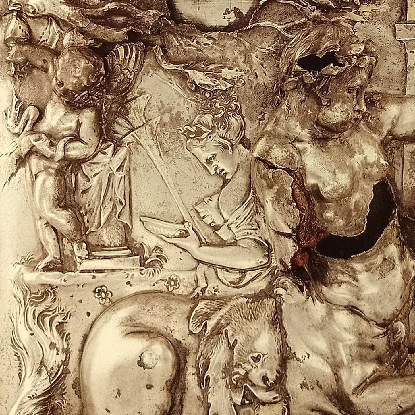 Liseuse à l’épaule - pendentif