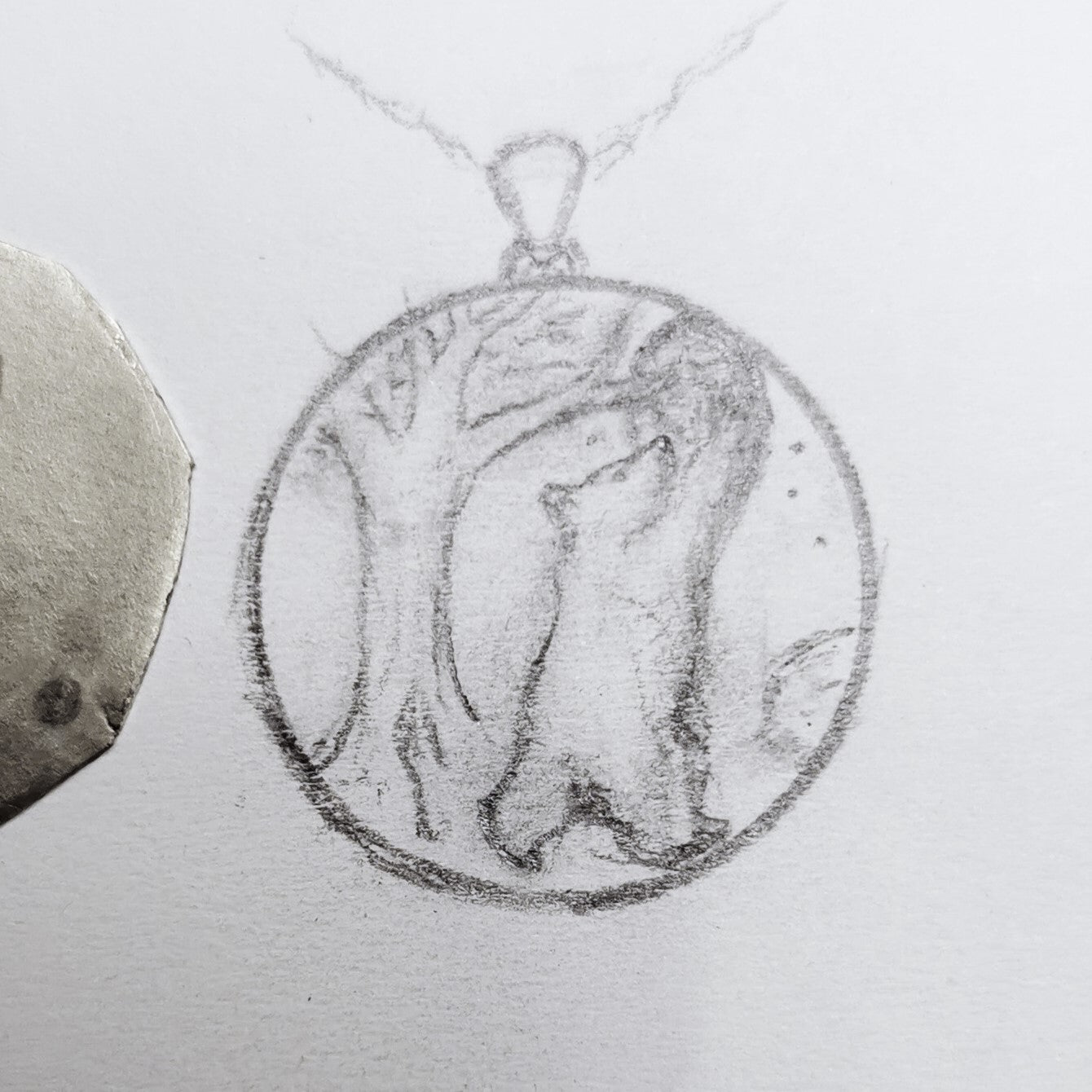 Ours et ruche sauvage (Commande personnalisée)